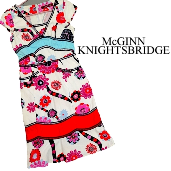 McGINN KNIGHTSBRIDGE Cap sleeve Mermaid Dress [Like NEW] - Picture 1 of 15